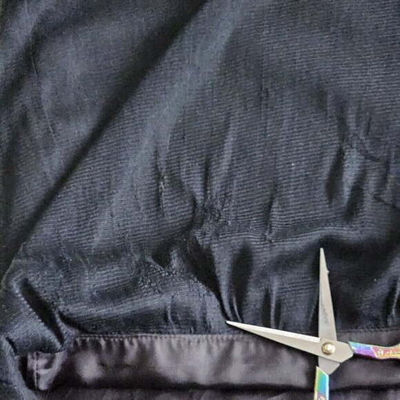 Joeffer Caoc Skirt Womens 6 Black Silk Mesh Balloon Shell Lined Midi Fairy FLAWS - Picture 10 of 16